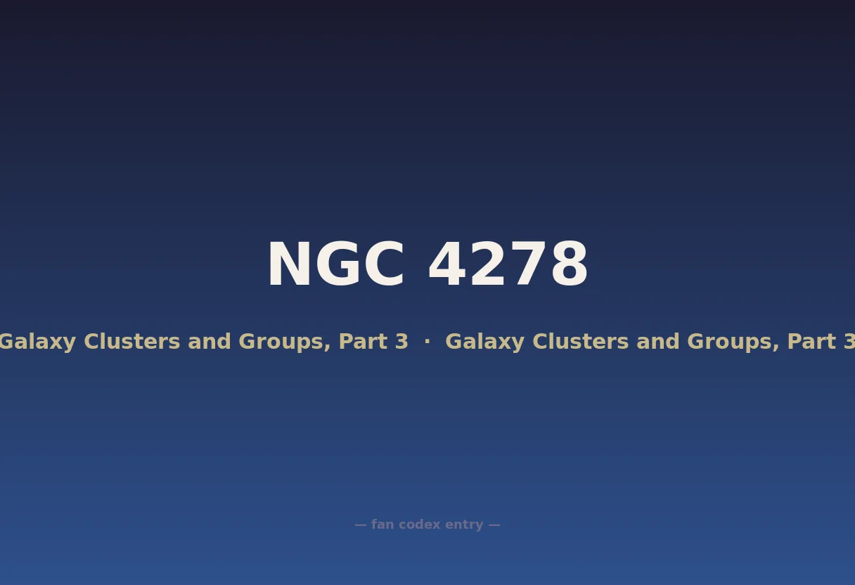 NGC 4278