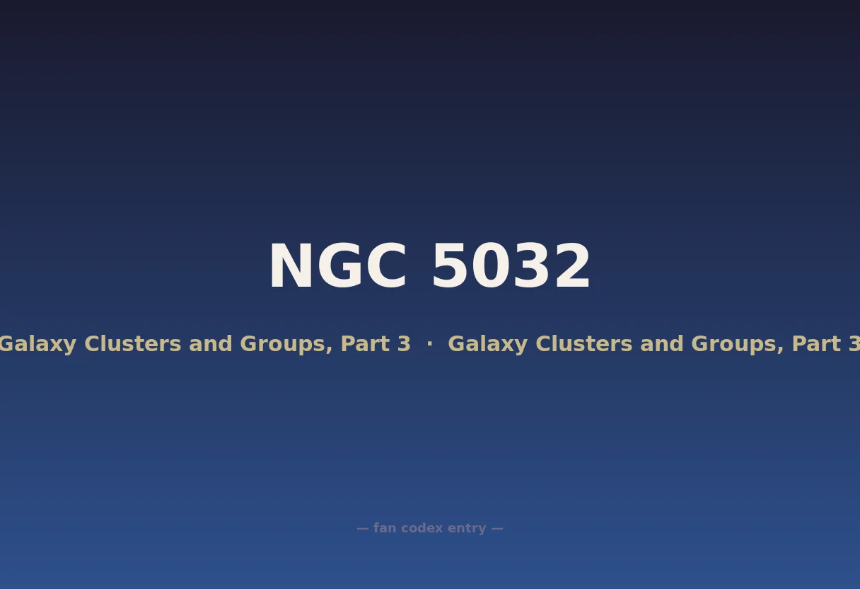 NGC 5032