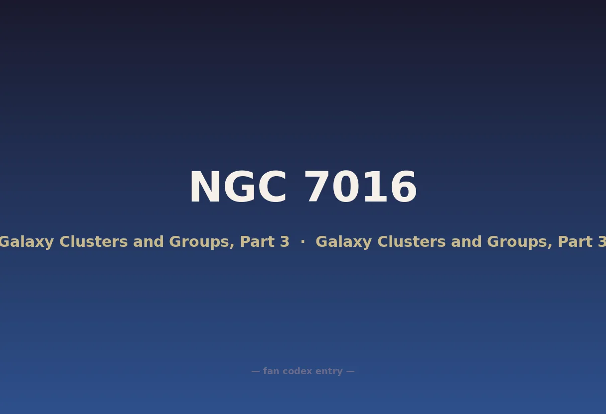 NGC 7016