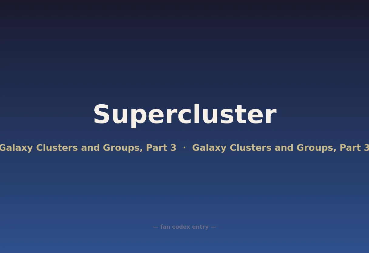 Supercluster