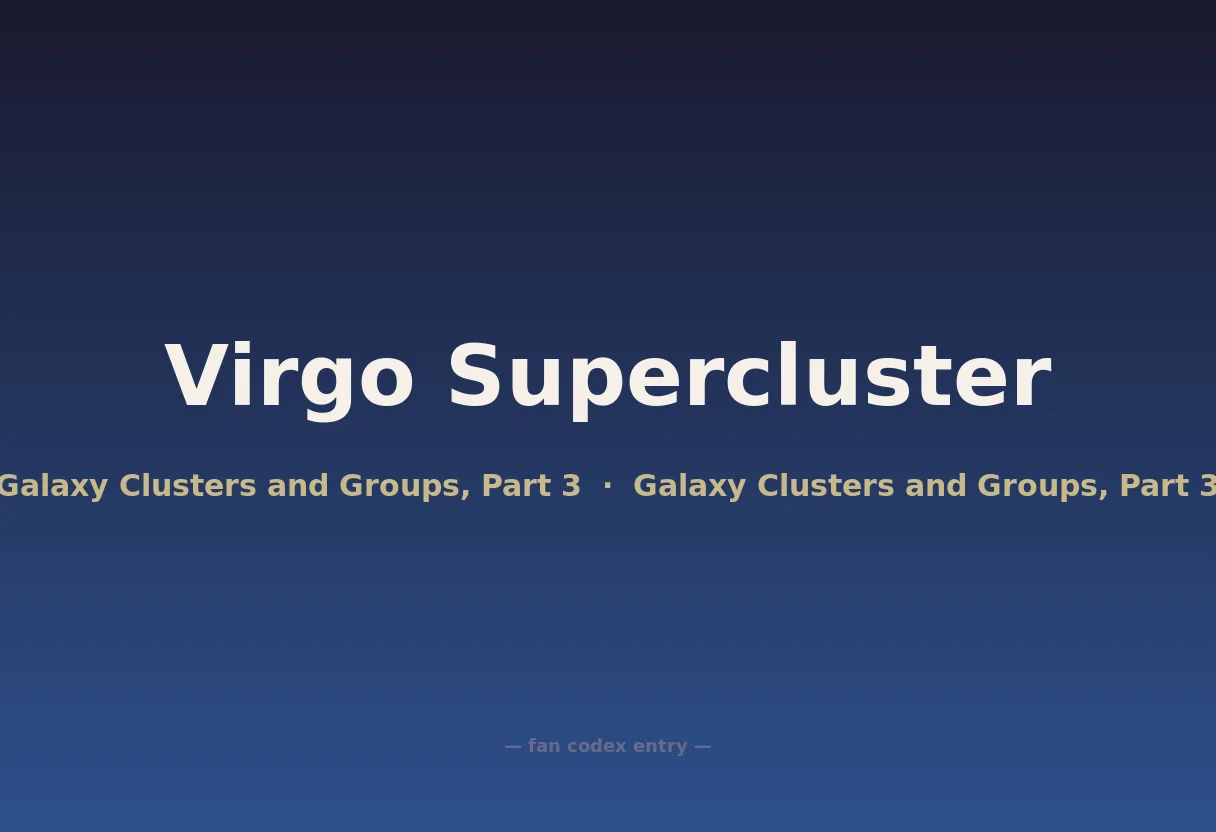 Virgo Supercluster