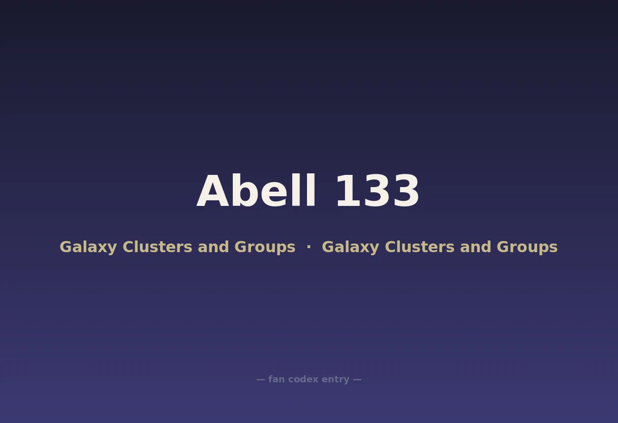 Abell 133