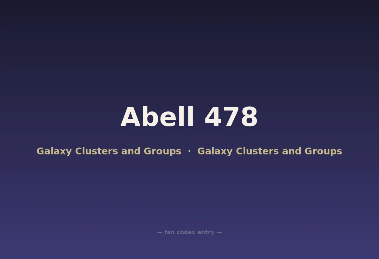Abell 478