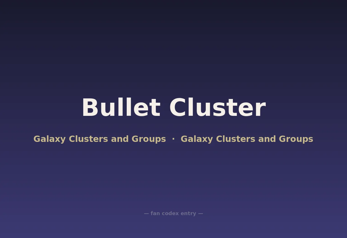 Bullet Cluster