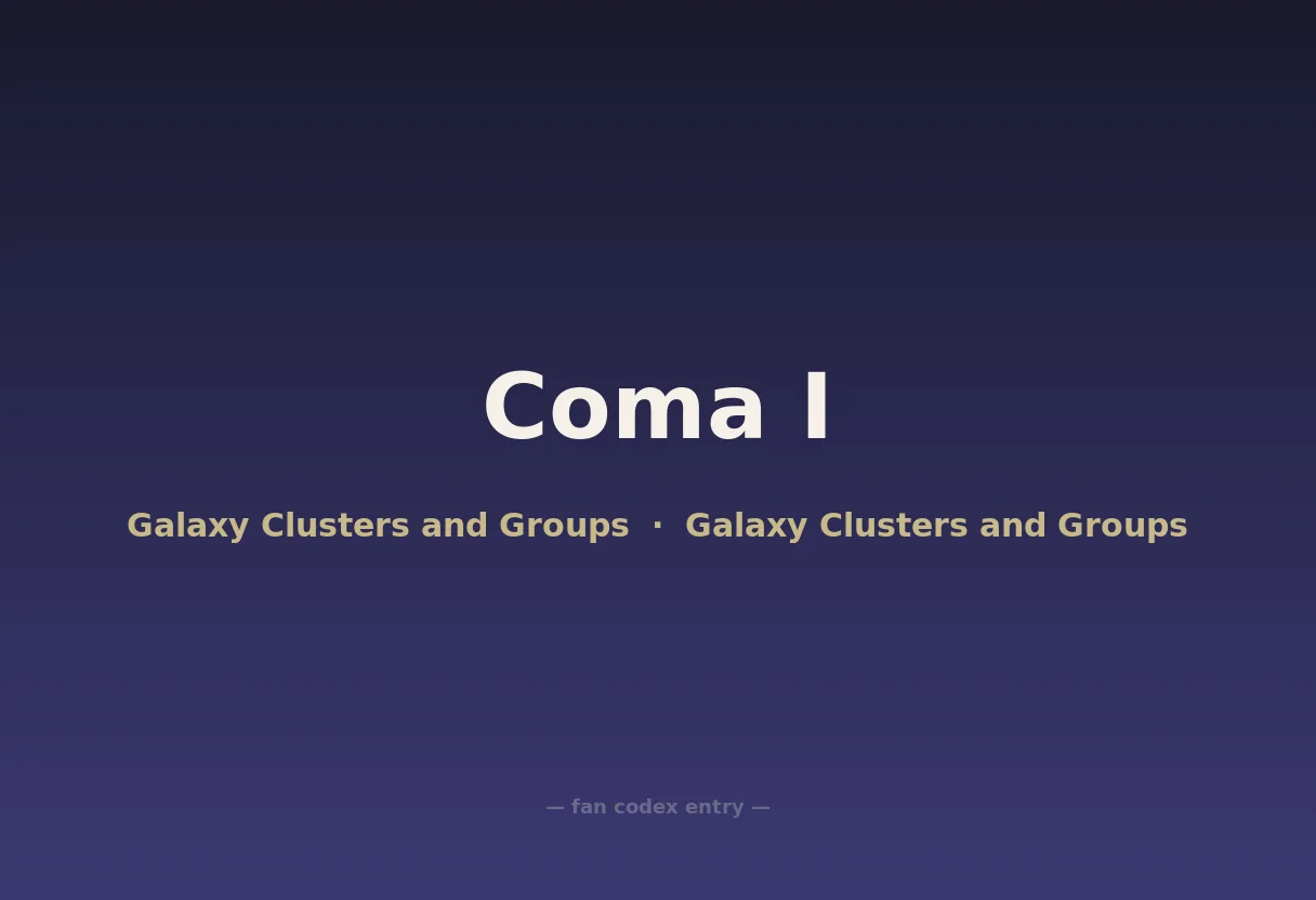 Coma I