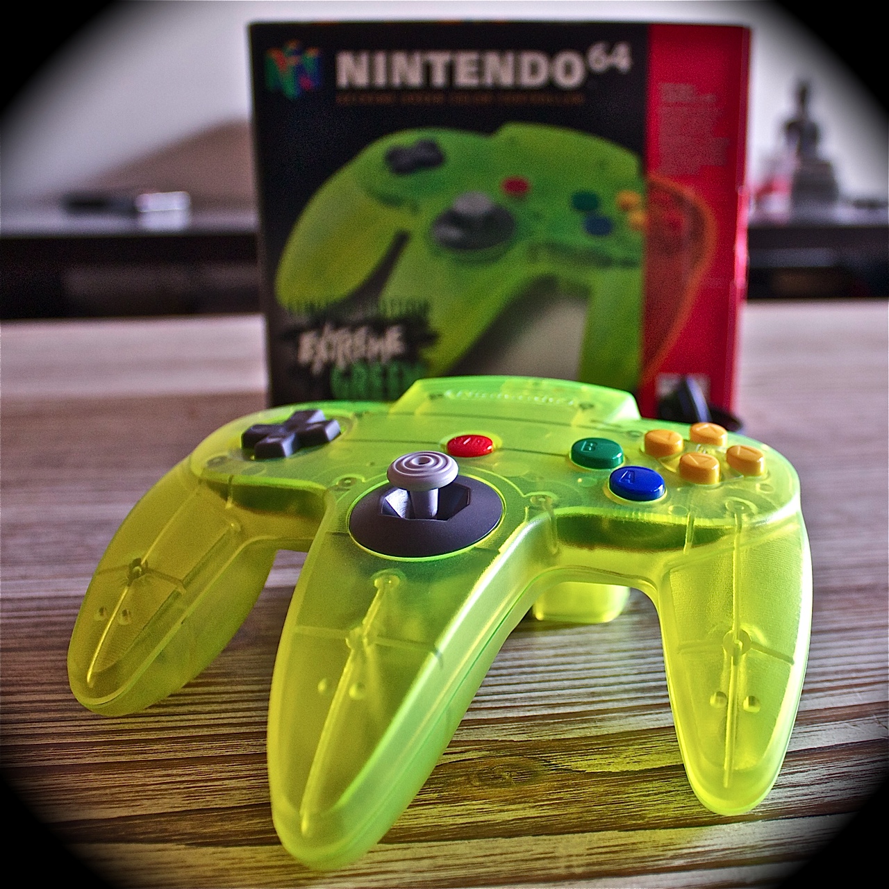 Manette Nintendo 64 Extrême Green