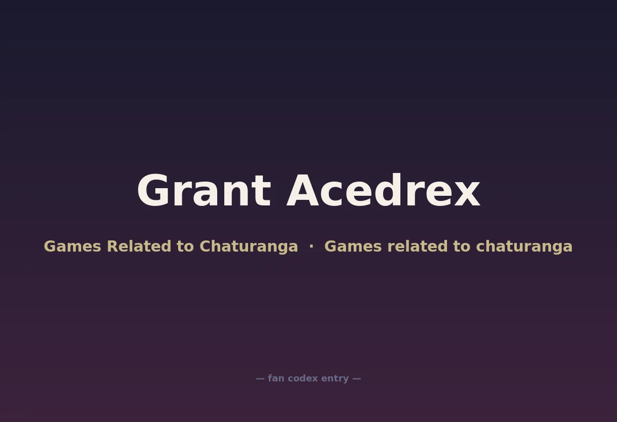 Grant Acedrex