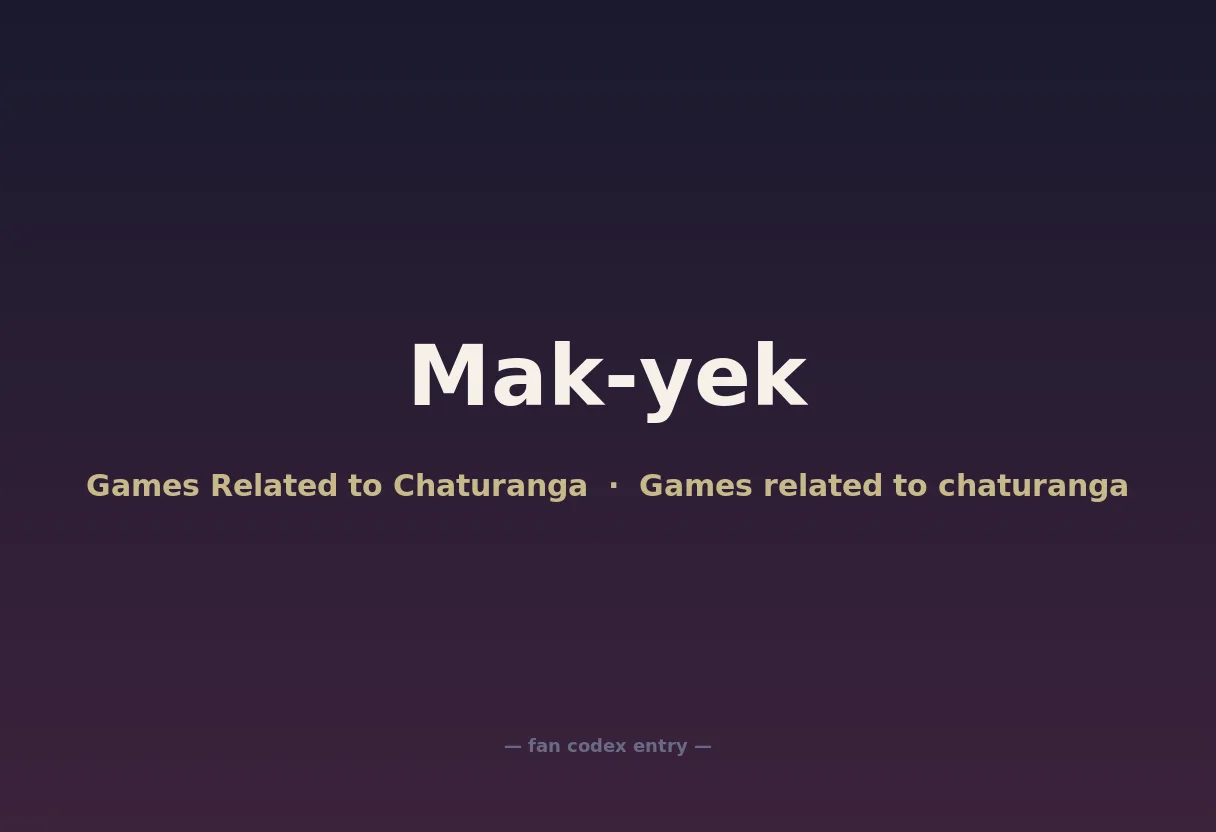 Mak-yek