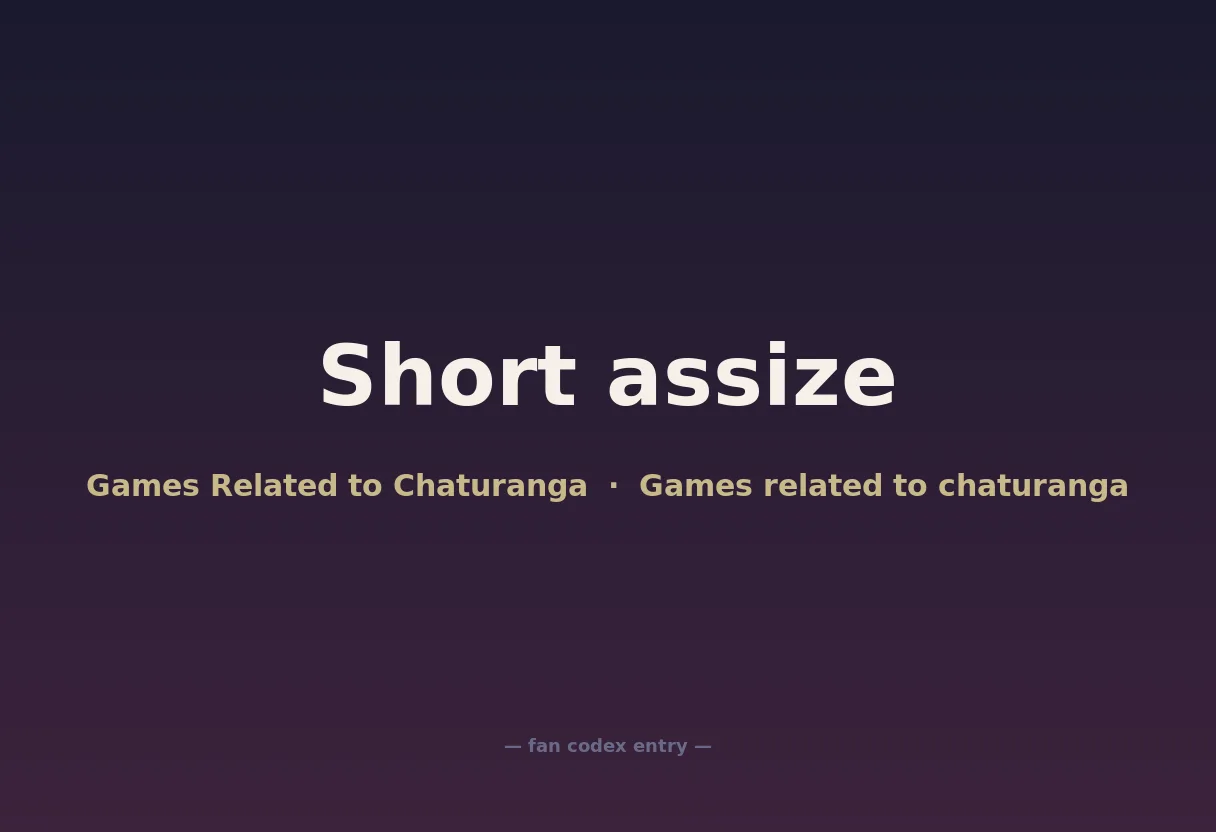 Short assize