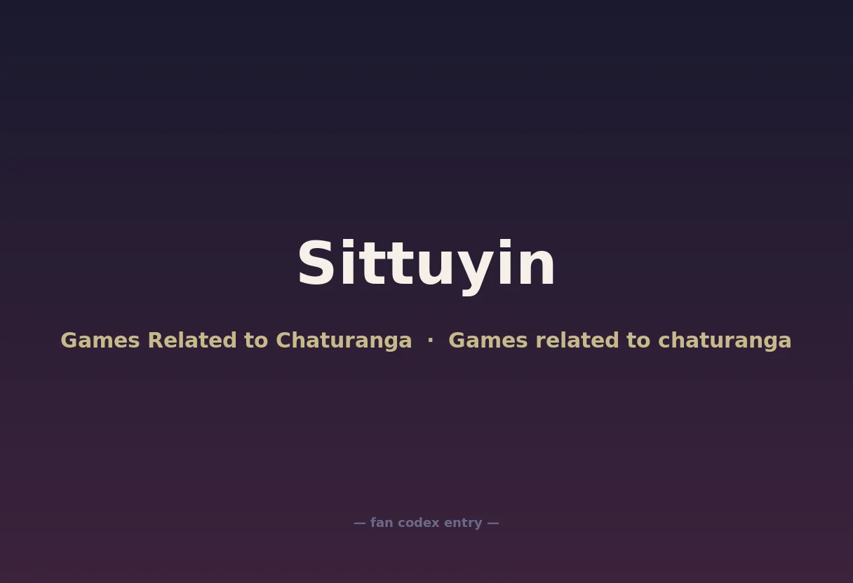 Sittuyin