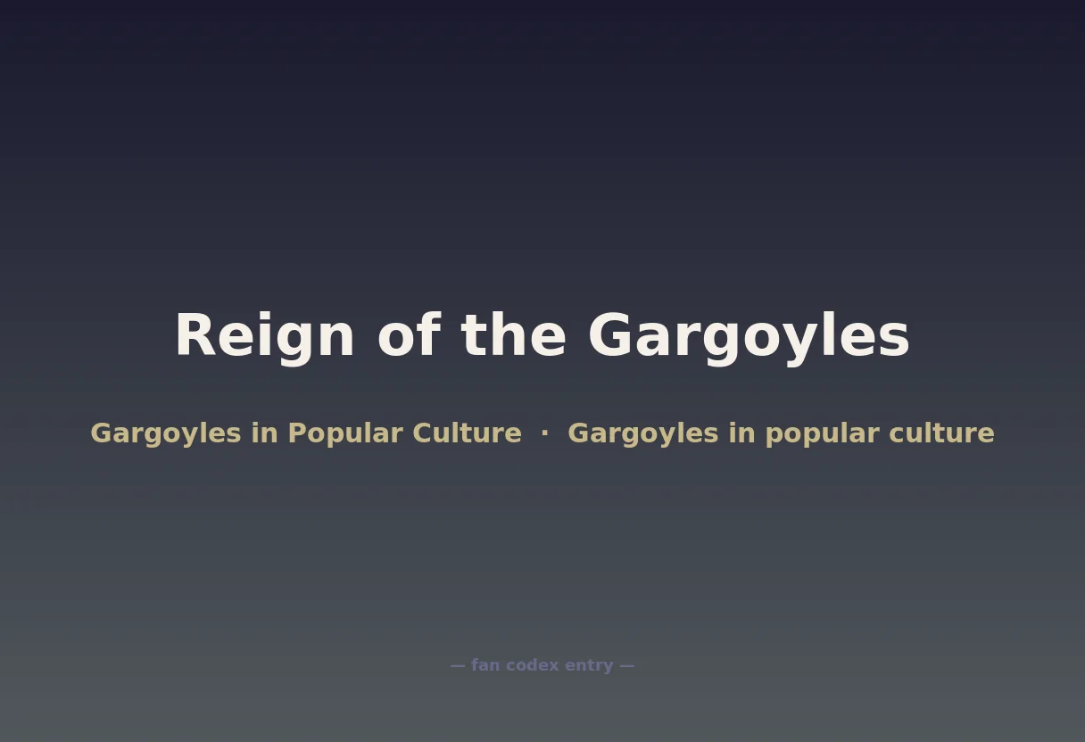 Reign of the Gargoyles