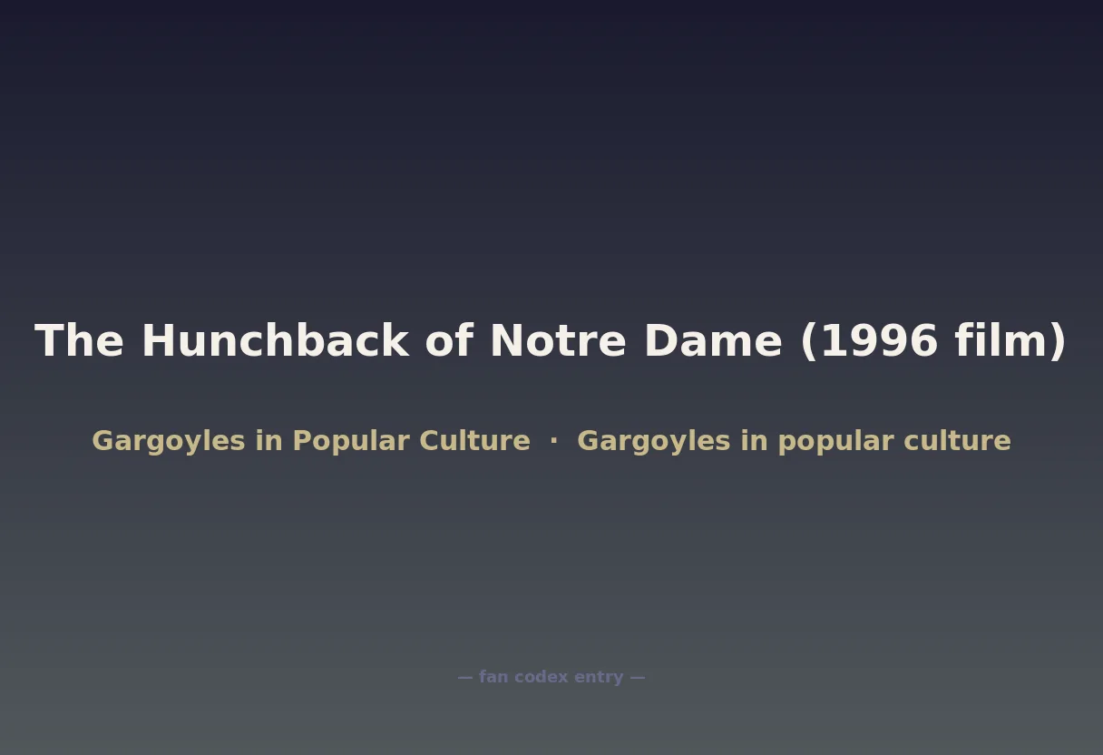 The Hunchback of Notre Dame (1996 film)