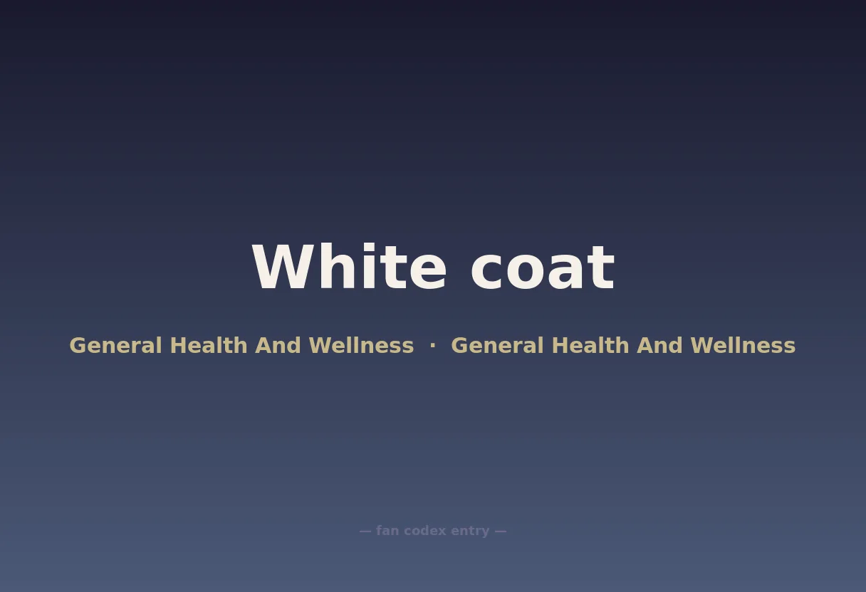 White coat