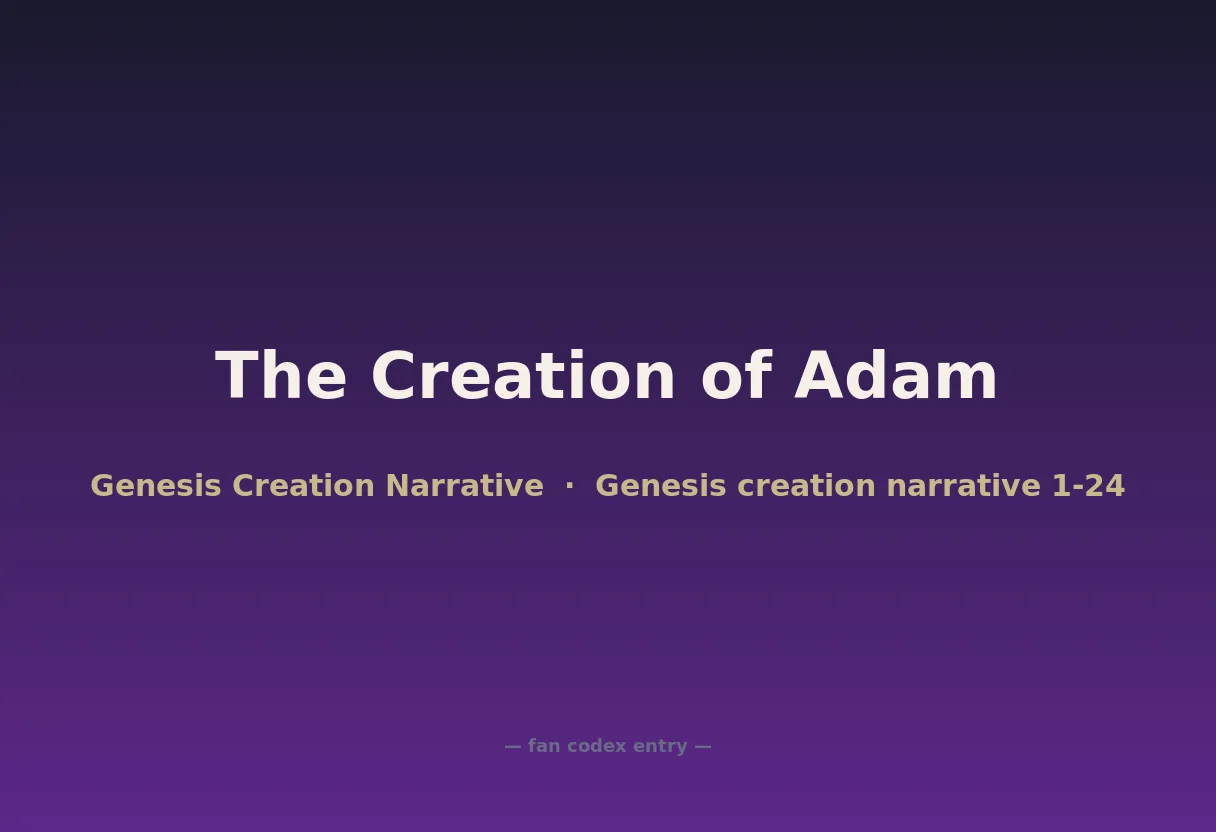 The Creation of Adam