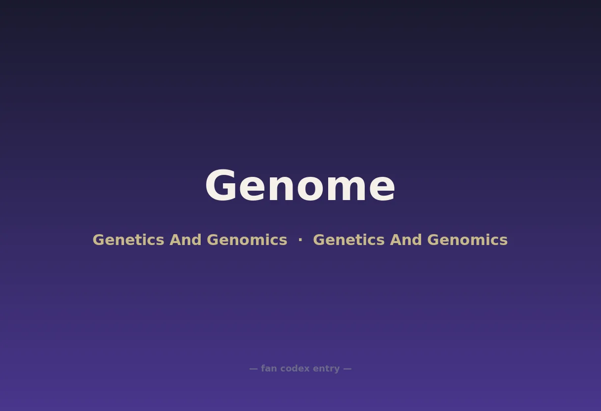 Genome
