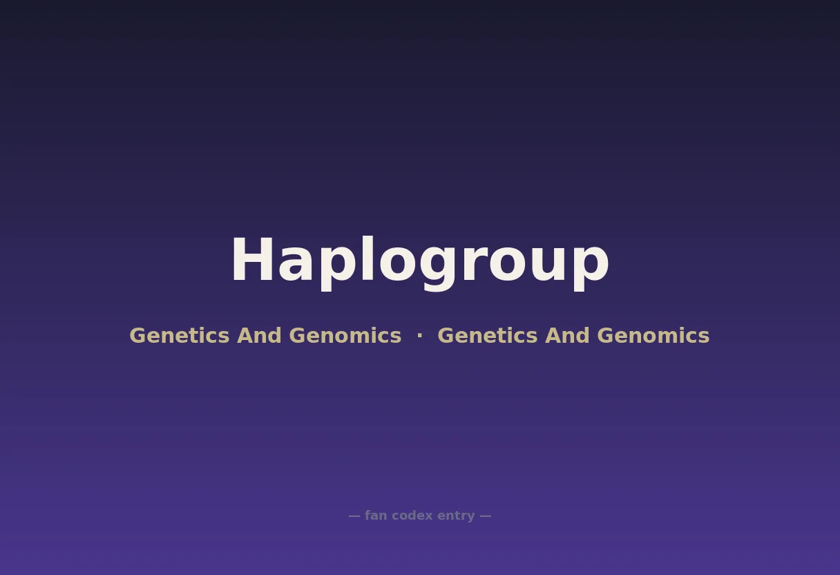 Haplogroup