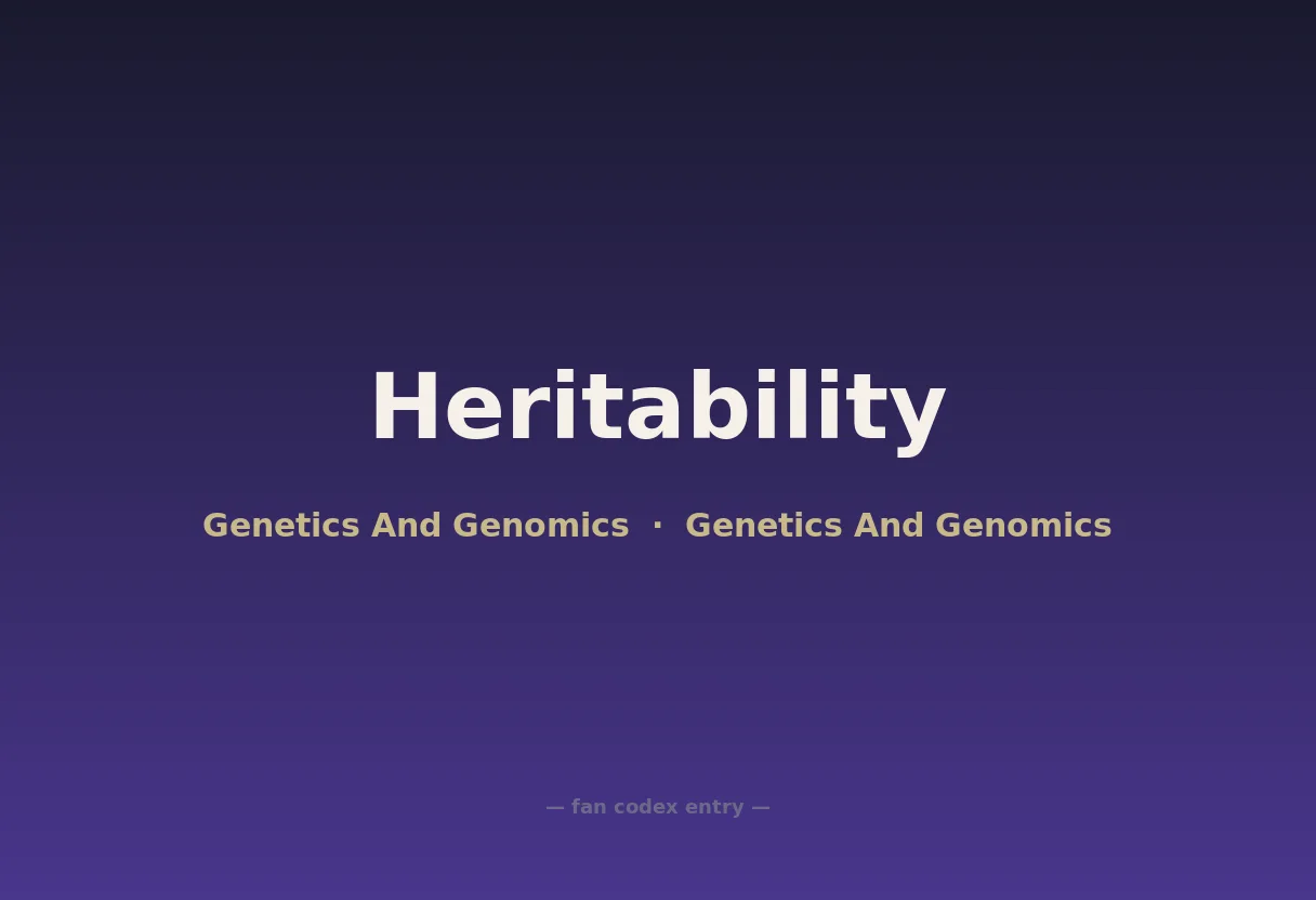 Heritability