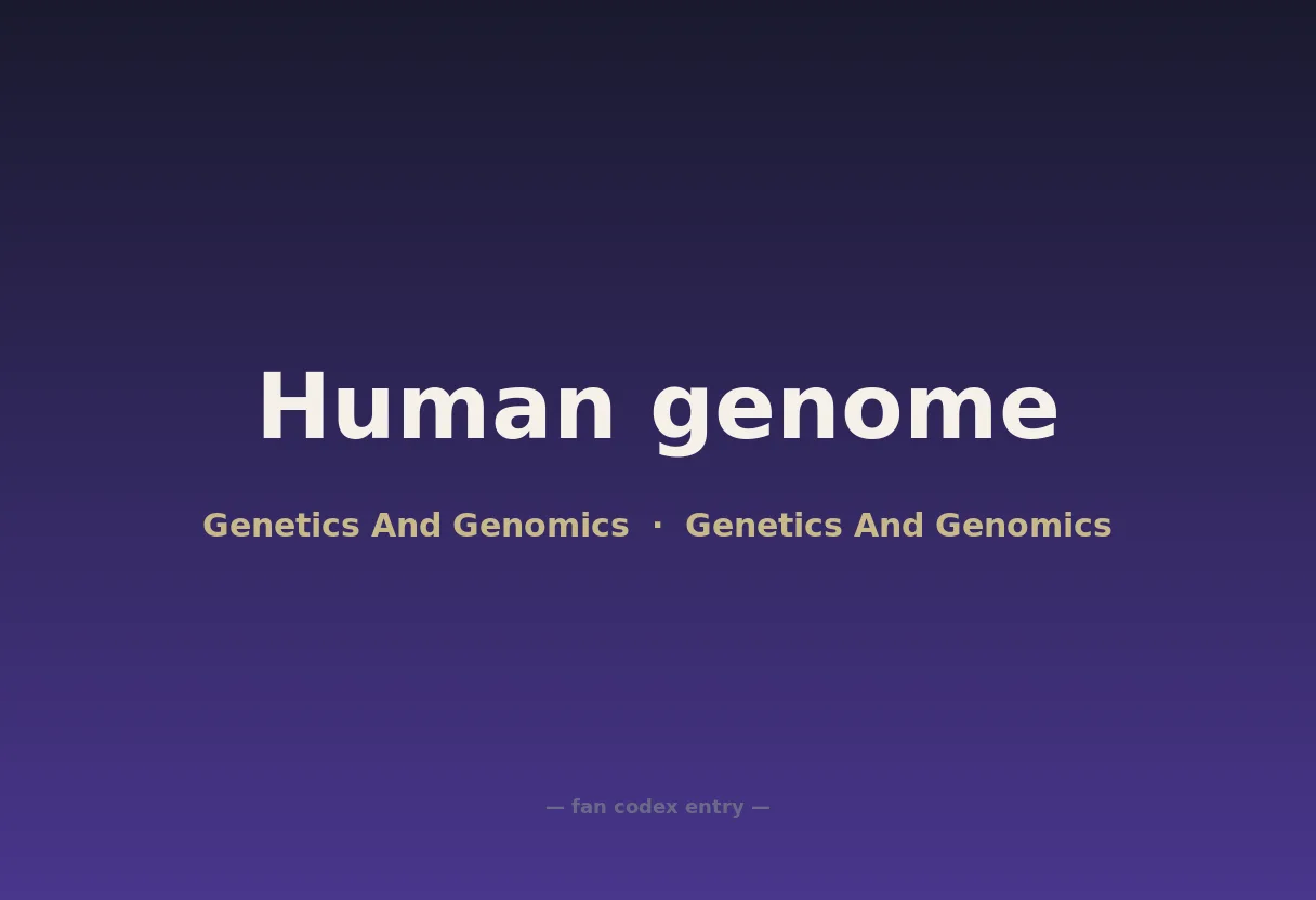 Human genome