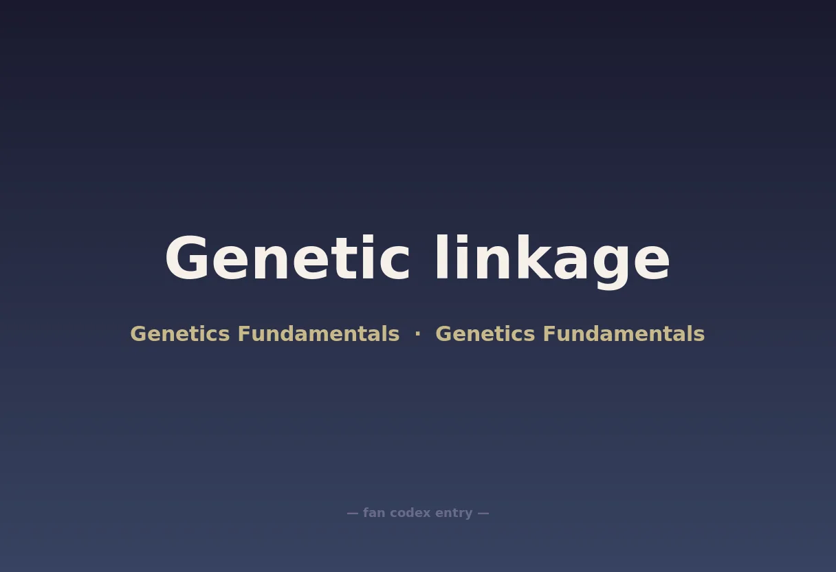 Genetic linkage