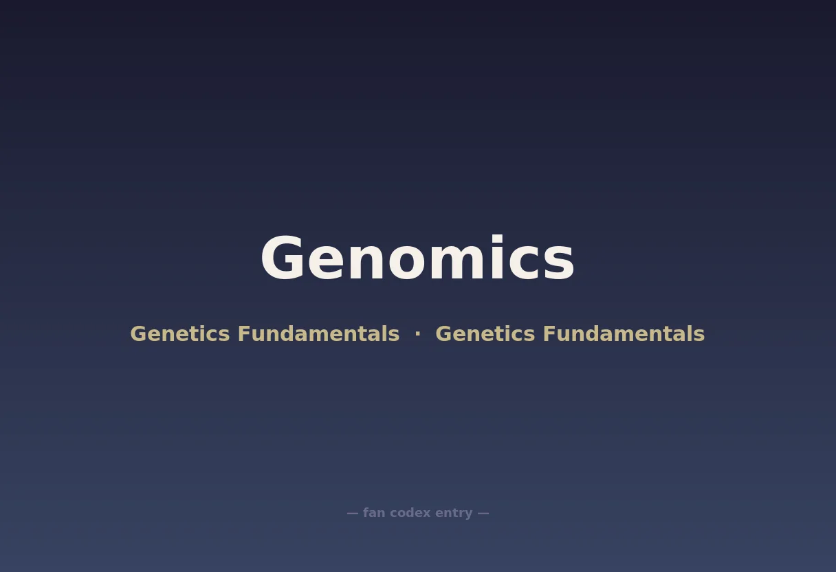 Genomics
