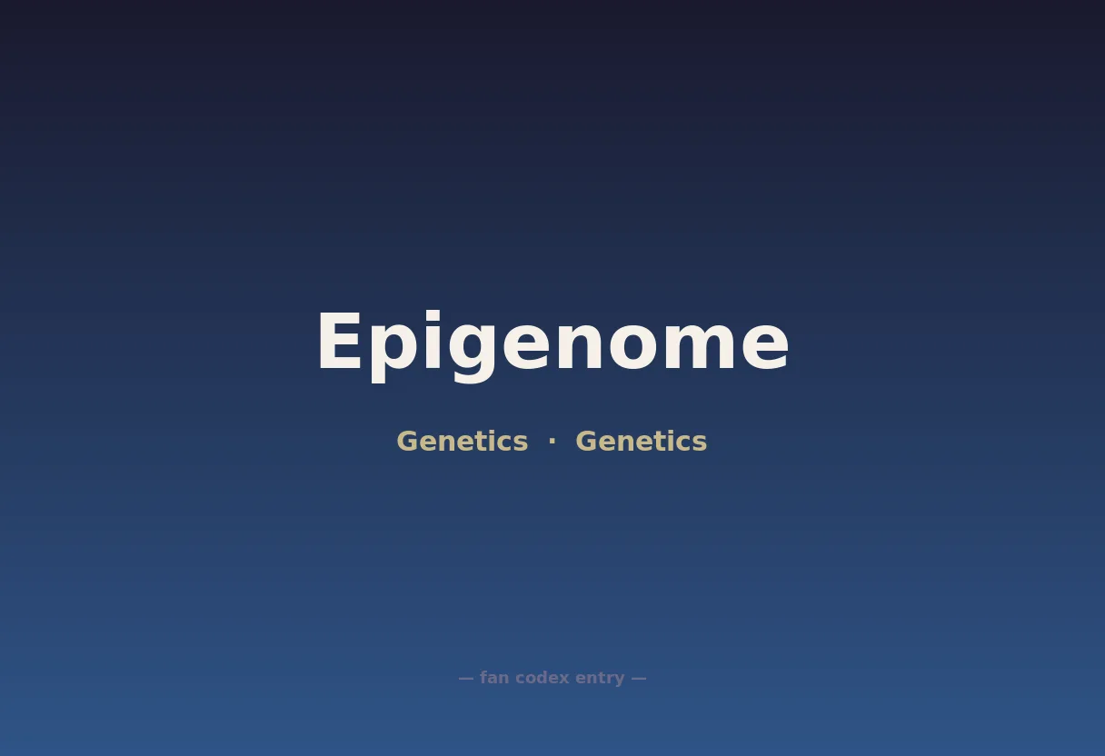 Epigenome