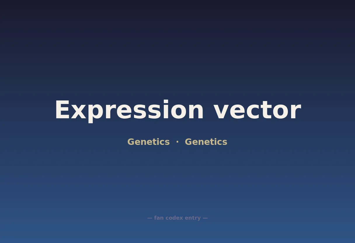 Expression vector