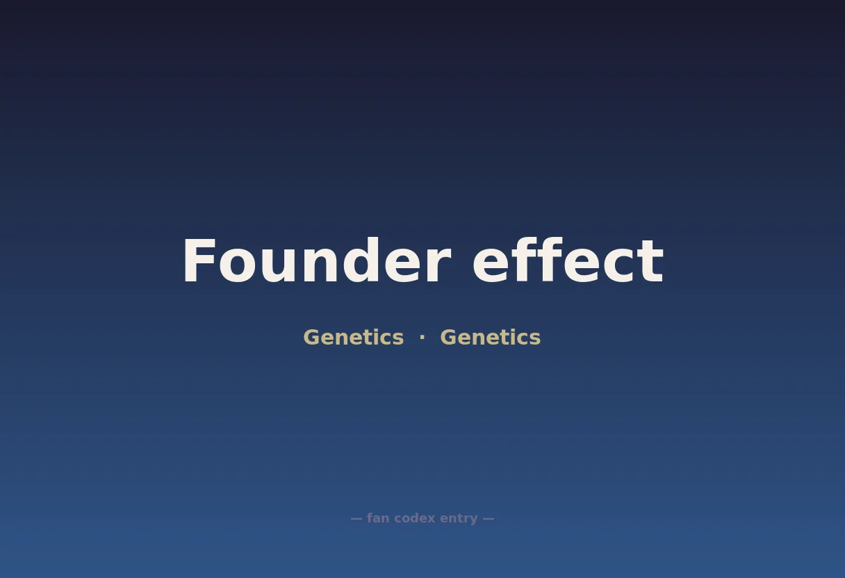 Founder effect
