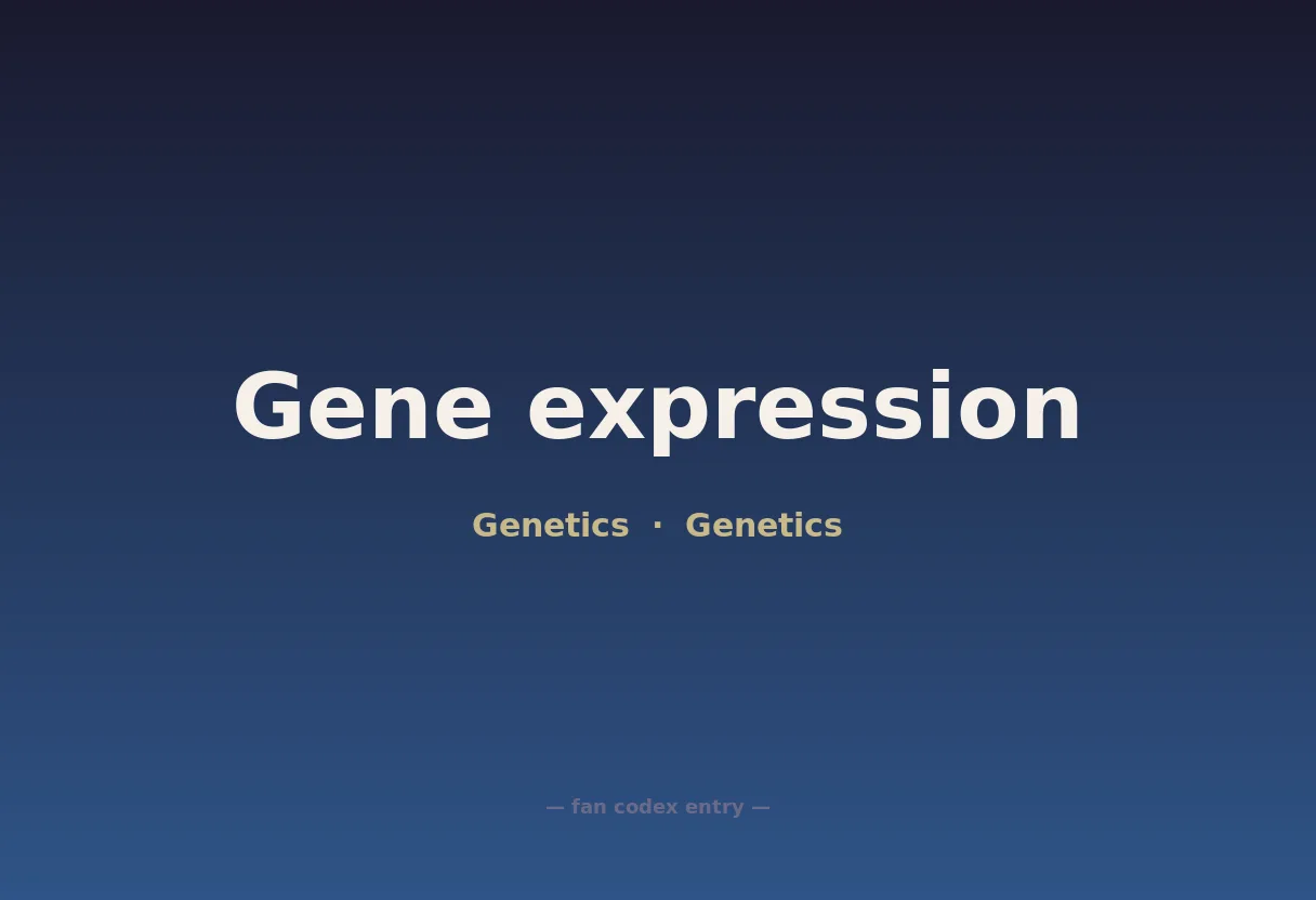 Gene expression
