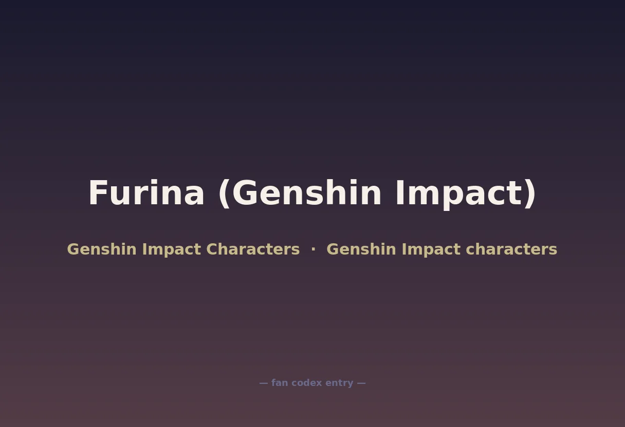 Furina (Genshin Impact)