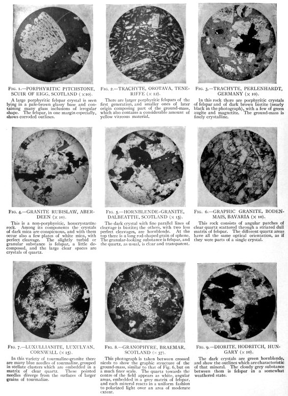 EB1911 Petrology - Plate II