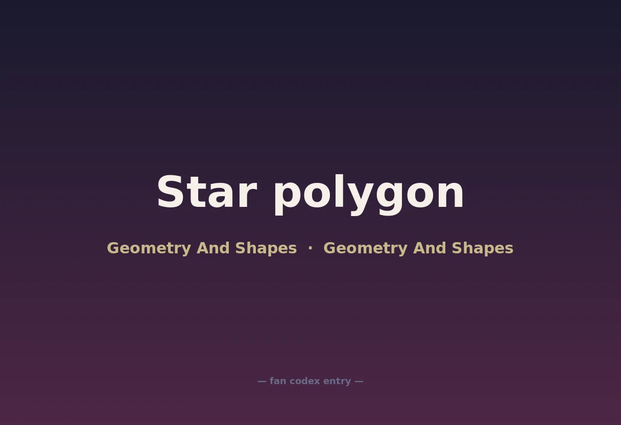 Star polygon