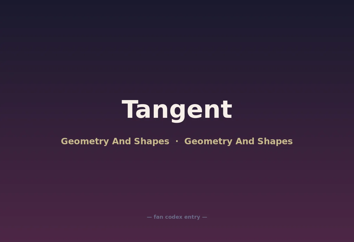 Tangent