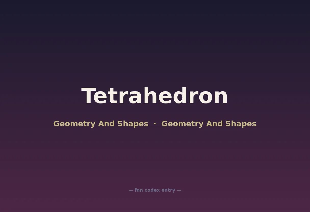 Tetrahedron