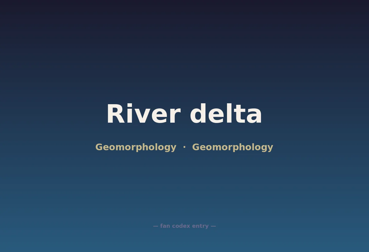 River delta
