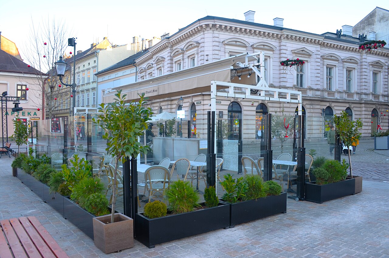 Beer garden