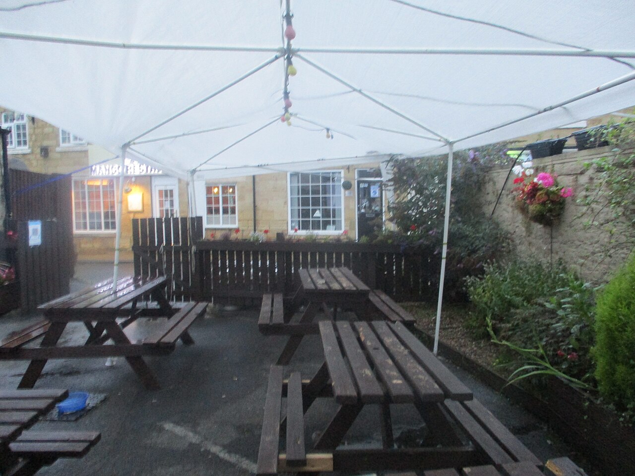Beer garden