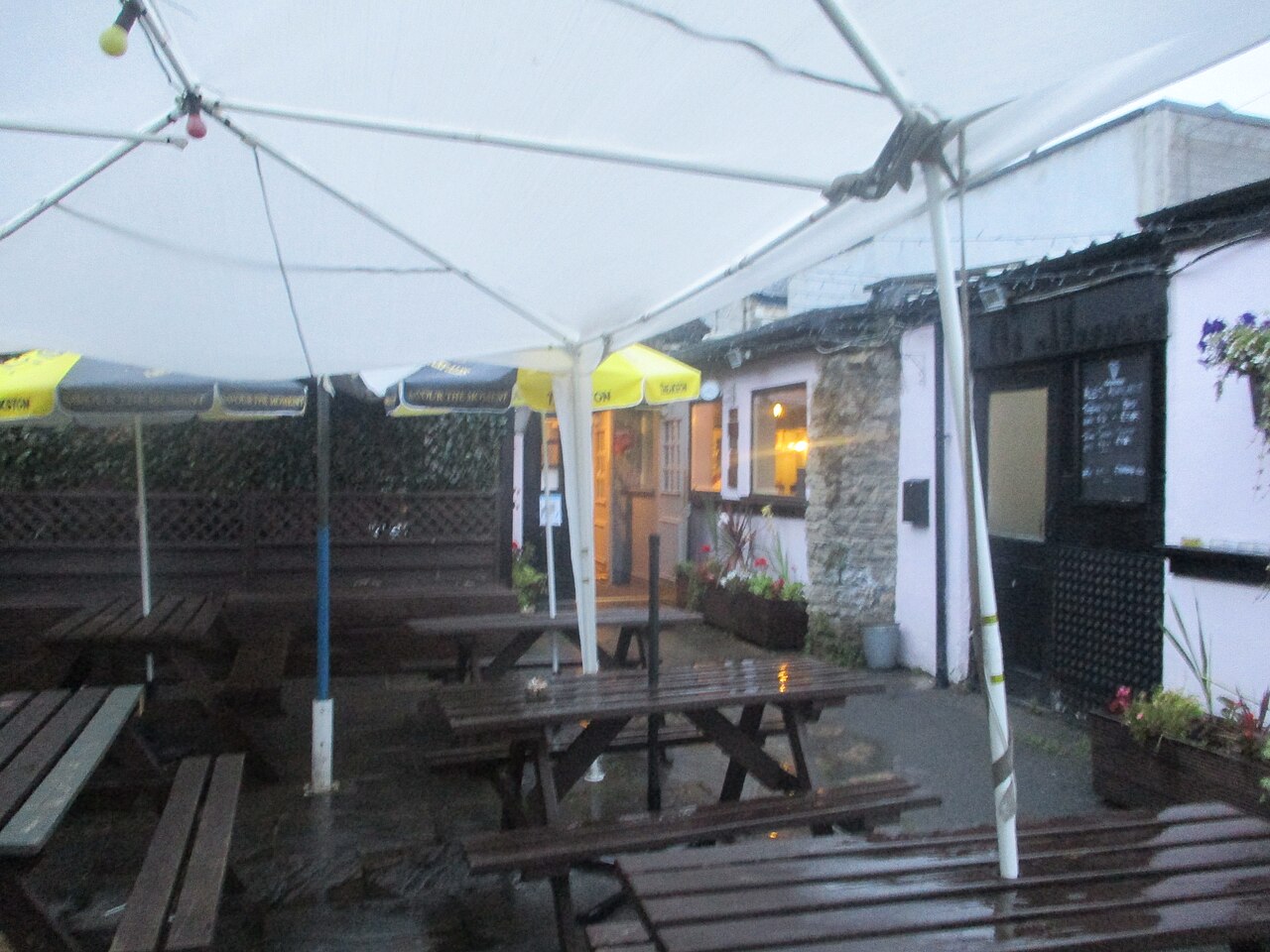 Beer garden