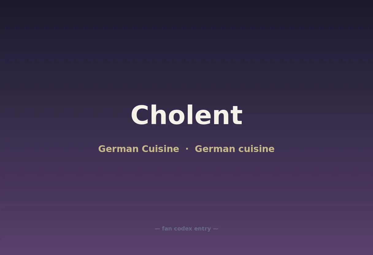 Cholent