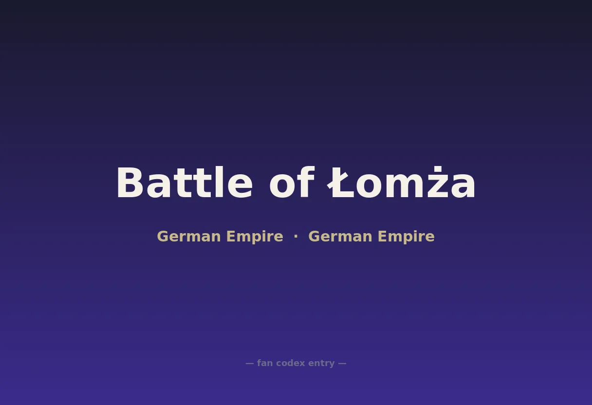 Battle of Łomża