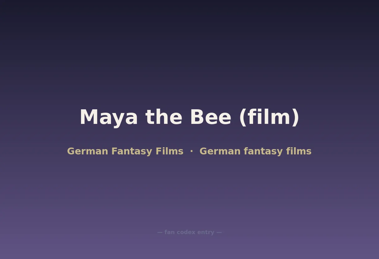 Maya the Bee (film)