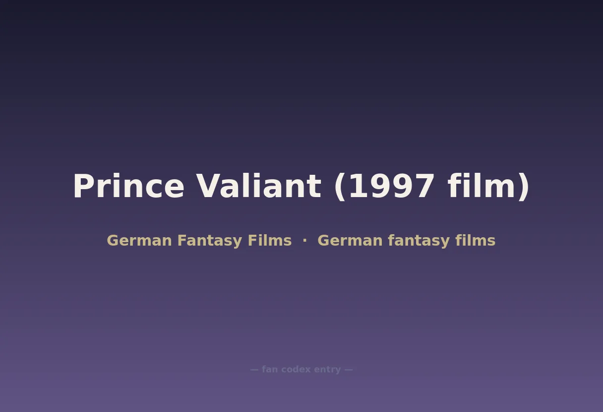 Prince Valiant (1997 film)