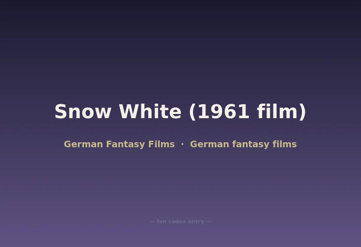 Snow White (1961 film)