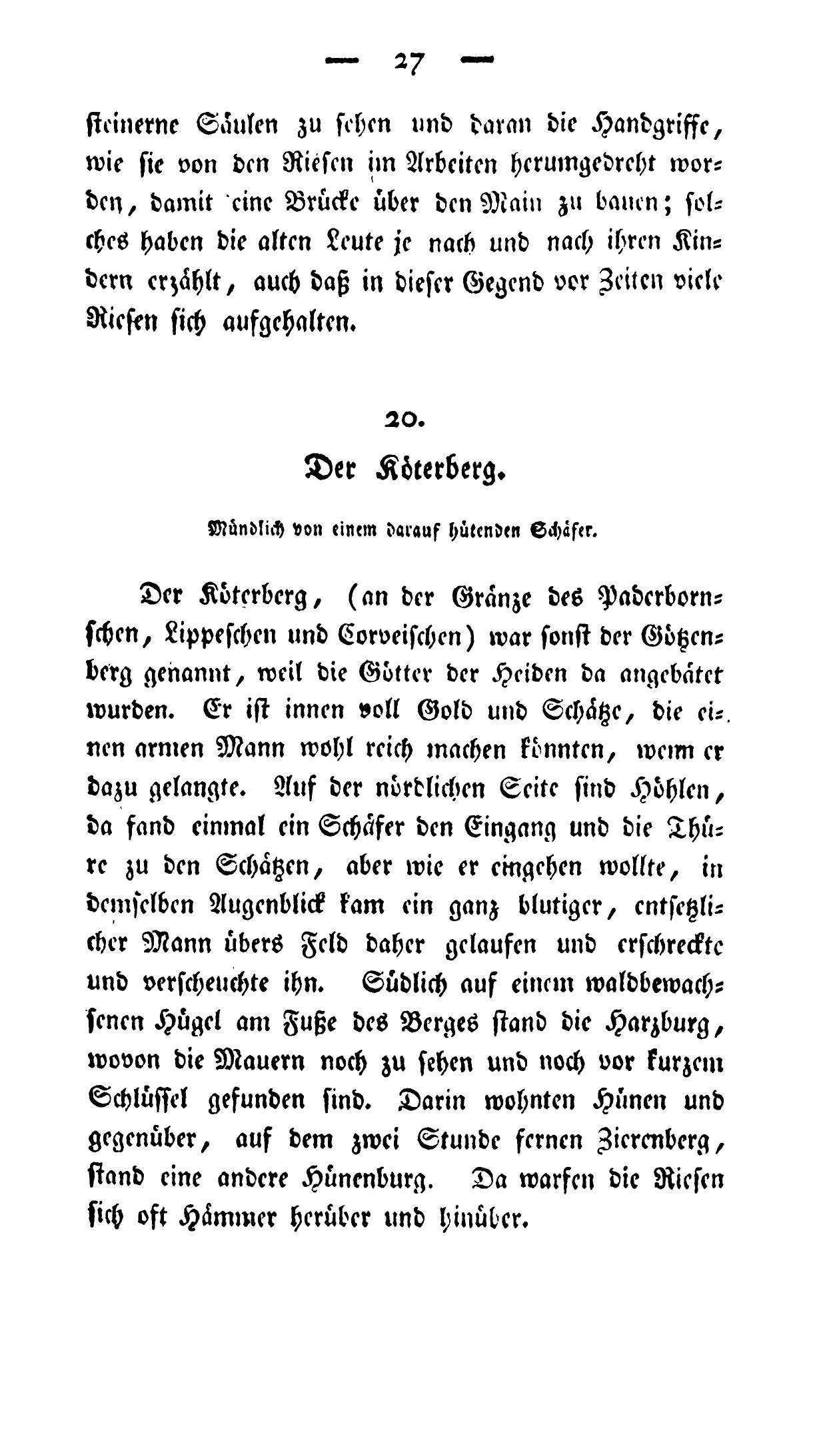 Deutsche Sagen