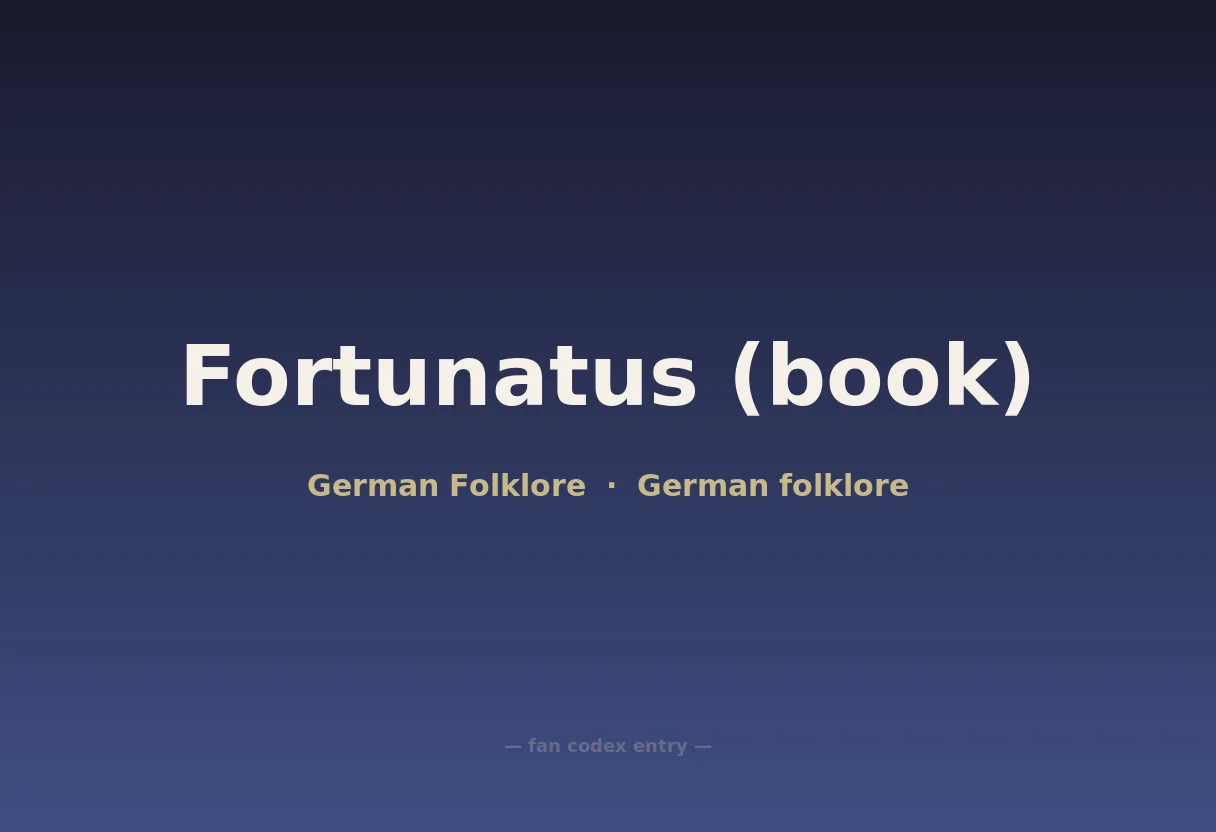 Fortunatus (book)