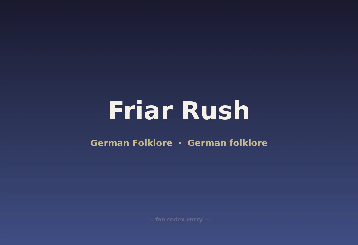 Friar Rush