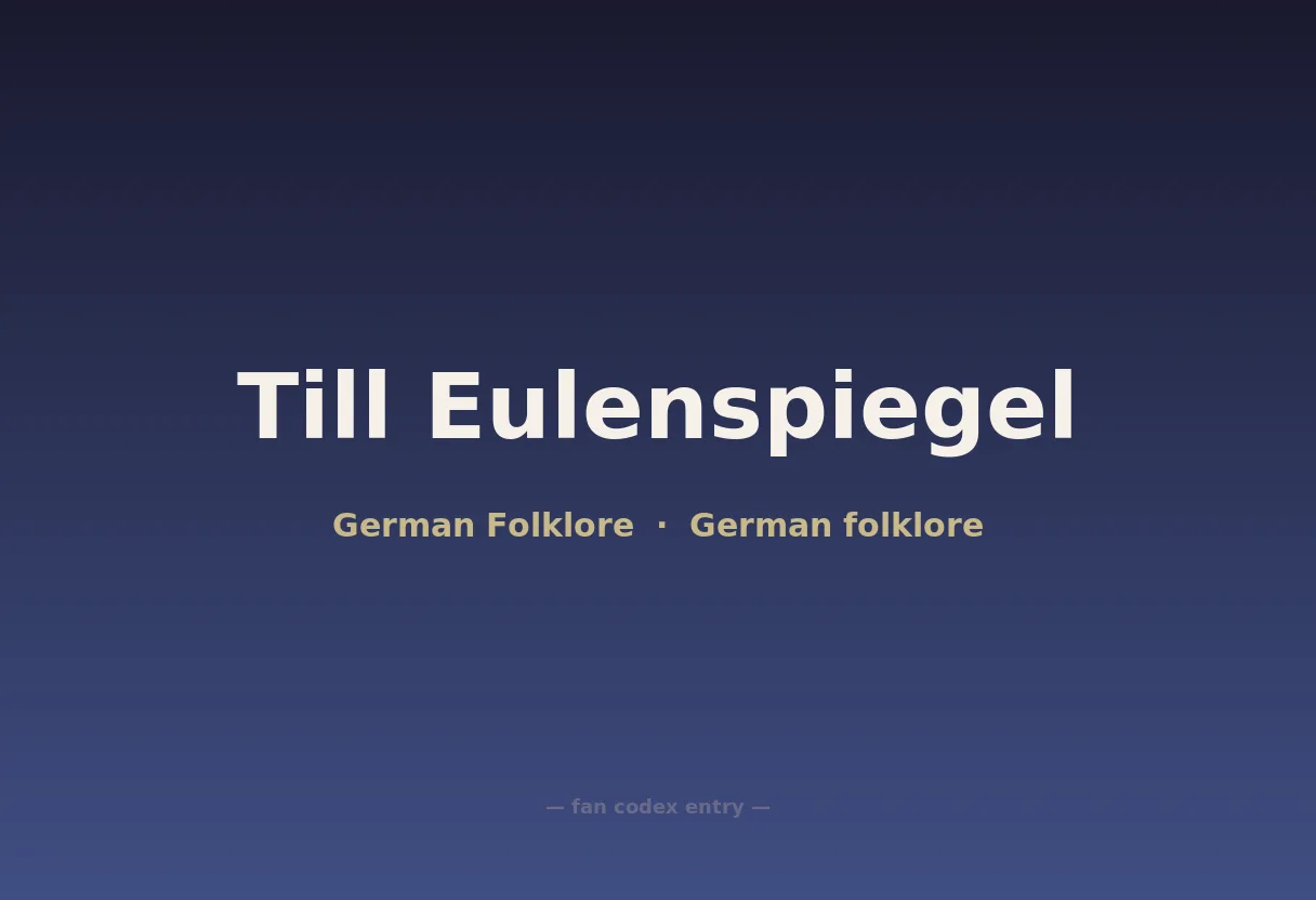 Till Eulenspiegel