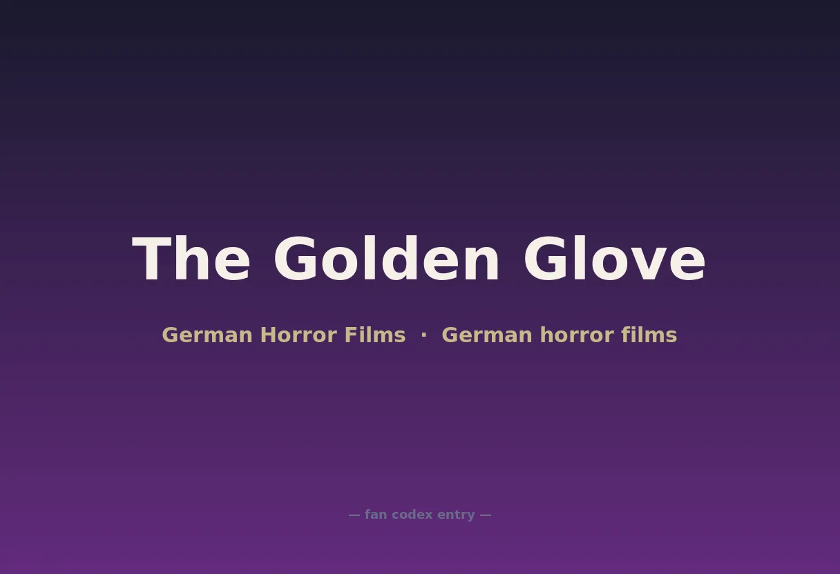 The Golden Glove