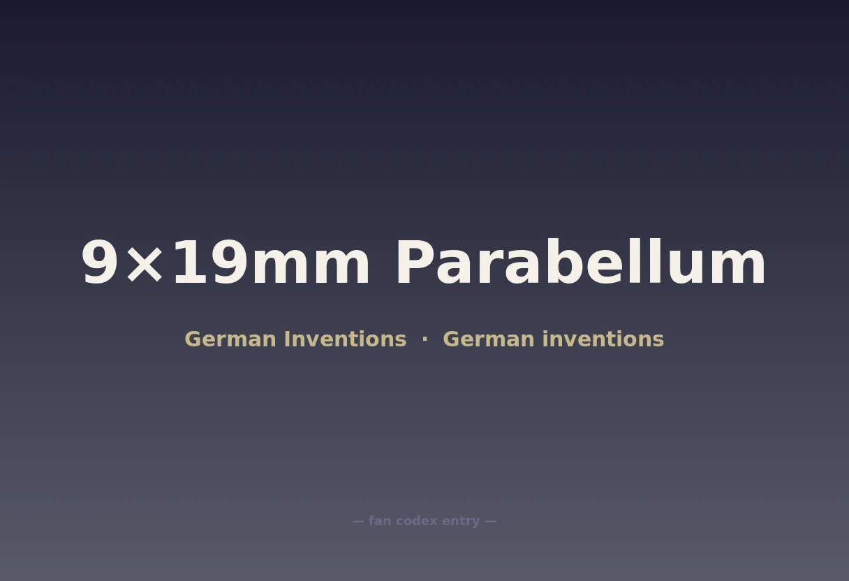 9×19mm Parabellum