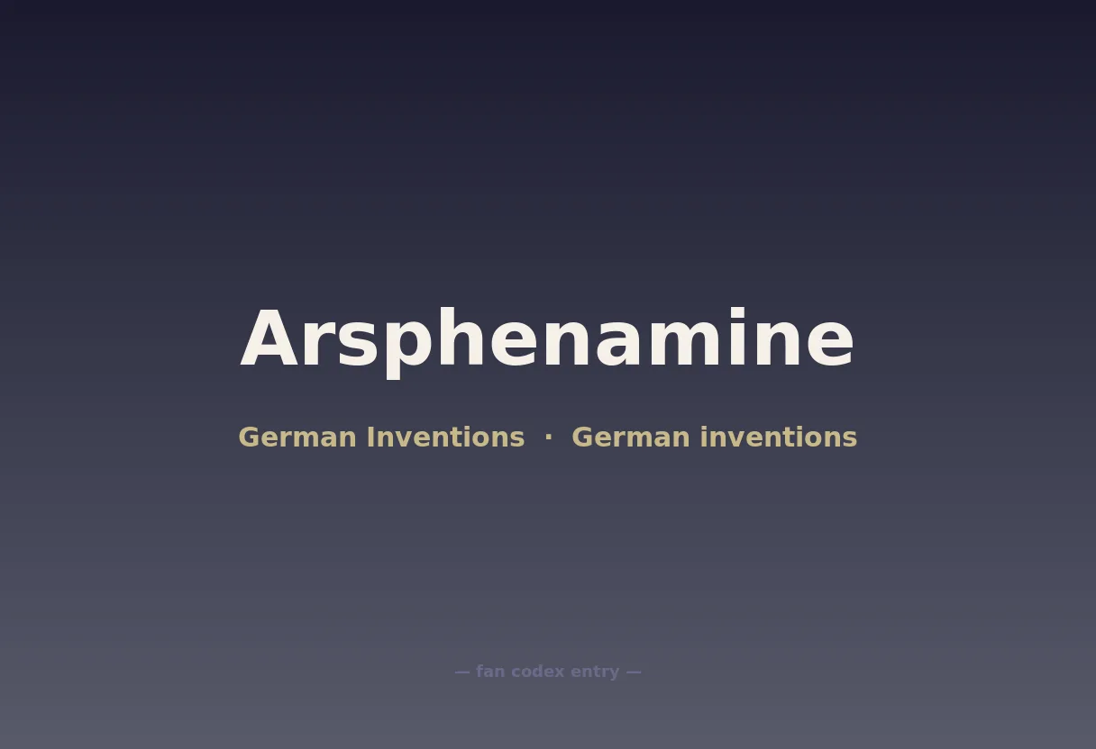 Arsphenamine