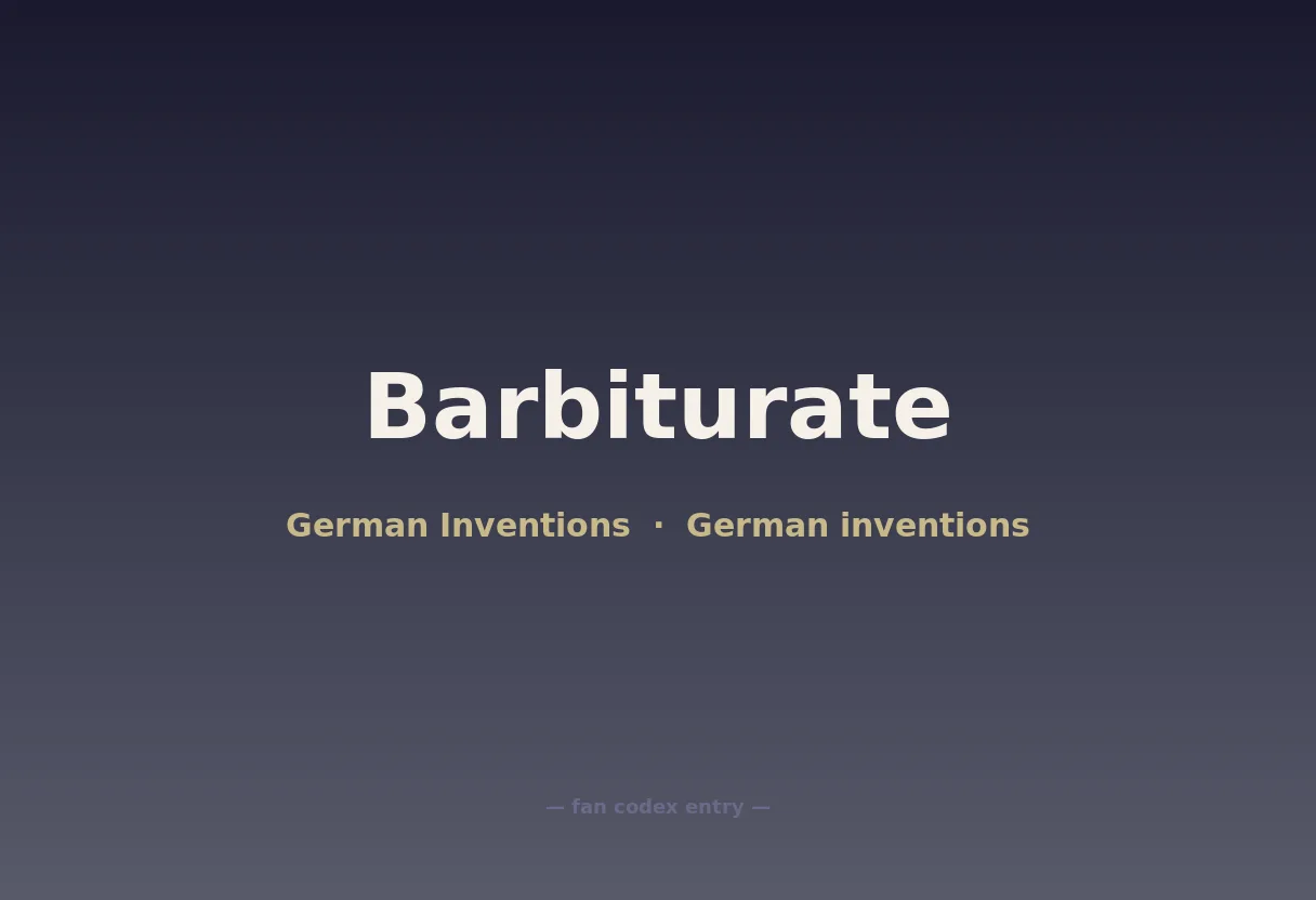 Barbiturate